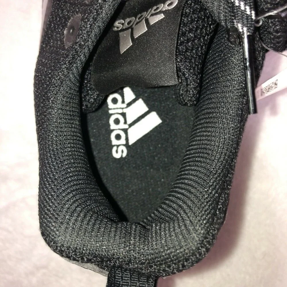 Mens Adidas PowerAlley 5 Men's Baseball Cleats Size 14 US Black Metal B39181 New